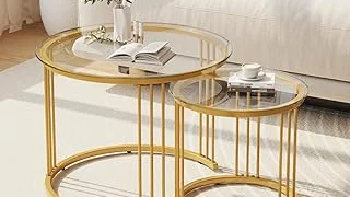 Best 5 Gold Glass Coffee Table