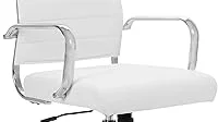 Best Selling 5 White Leather Office Desk Chair