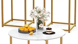 Most Popular 5 3 Piece Nesting Rectangle Coffee Table and 2