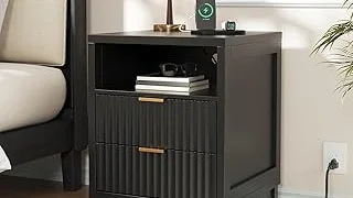 Most Popular 5 Black Wood Night Stands