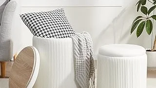 Most Popular 5 Coffee Table Ottoman Round