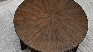 Most Popular 5 Round Dark Wood Coffee Table