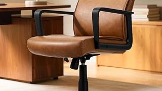 Top Rated 5 Brown Leather Office Desk Chair